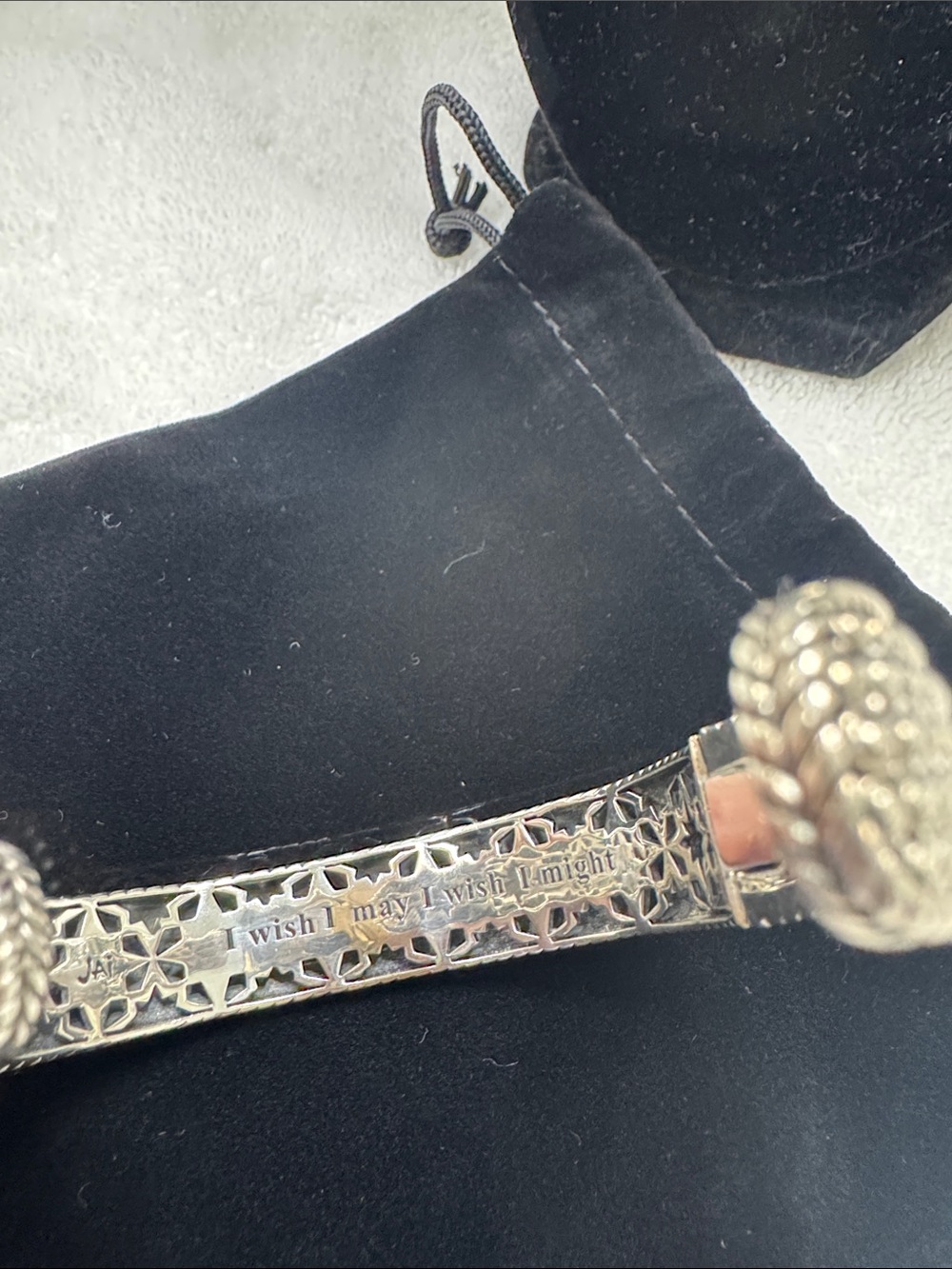 Silver-Tone Filigree Cuff Bracelet - Women Jewelry - Picture 2 of 5